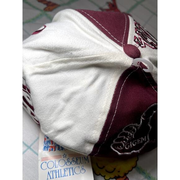 Vintage 90s Texas A&M Aggies Colosseum Athletics College spell out snapback nwt - Picture 5 of 7